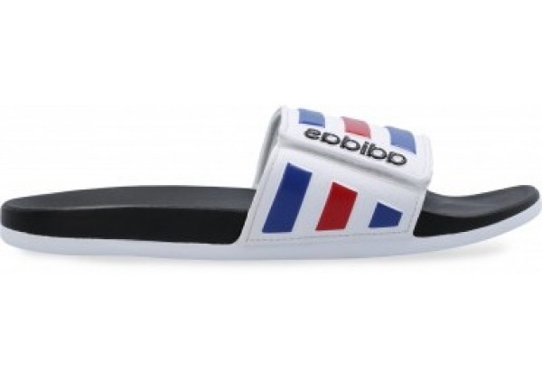 Шлепки Adidas Adilette Comfort ADJ белые